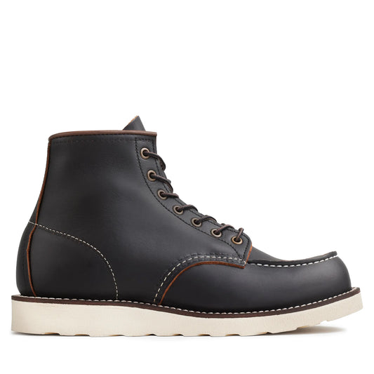 Men's Red Wing Classic Moc 6" Boot - Black/White