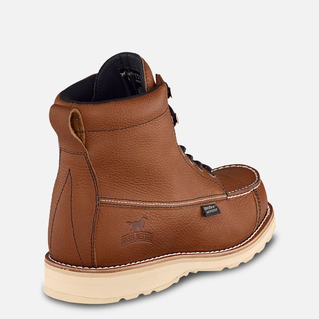 Men's ﻿Irish Setter Wingshooter Waterproof Boots - Amber