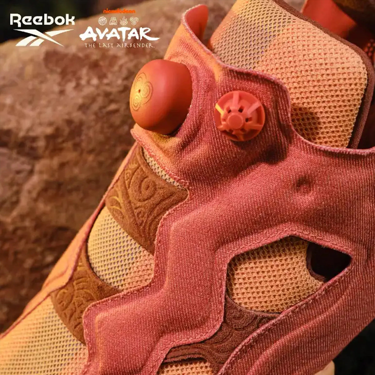 Men's Reebok Instapump Fury 94 ¨Avatar: The Last Airbender¨ - Orange/Yellow/Beige