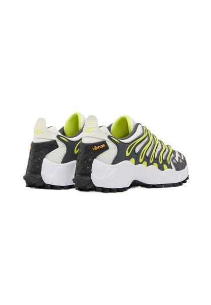 Men's Reebok Trailzillo DMX - Chalk/Almost Black/Acid Yellow