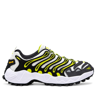 Men's Reebok Trailzillo DMX - Chalk/Almost Black/Acid Yellow