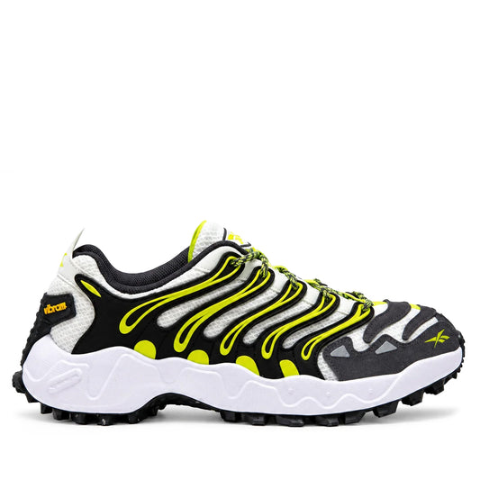 Men's Reebok Trailzillo DMX - Chalk/Almost Black/Acid Yellow Chalk Almost Black Acid Yellow