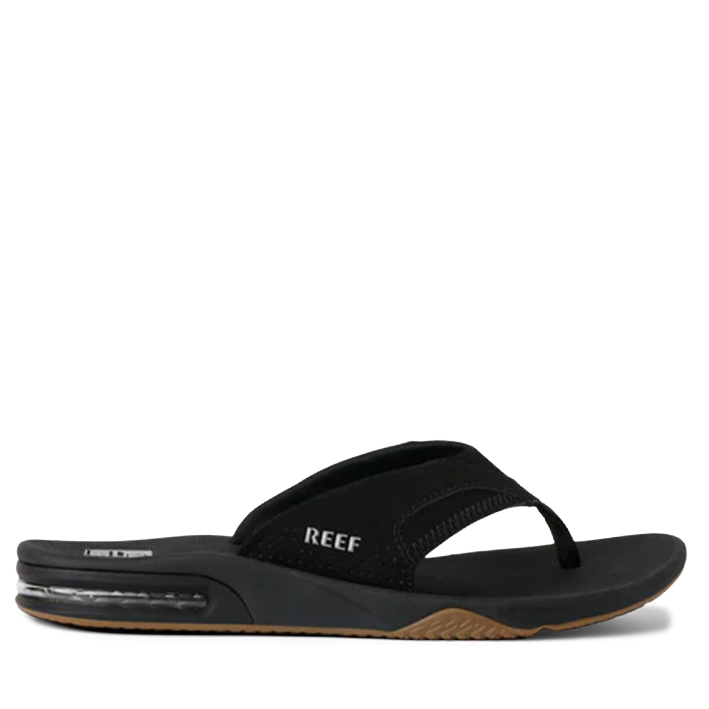 Men's Reef Fanning Flip-Flops - Black / Silver