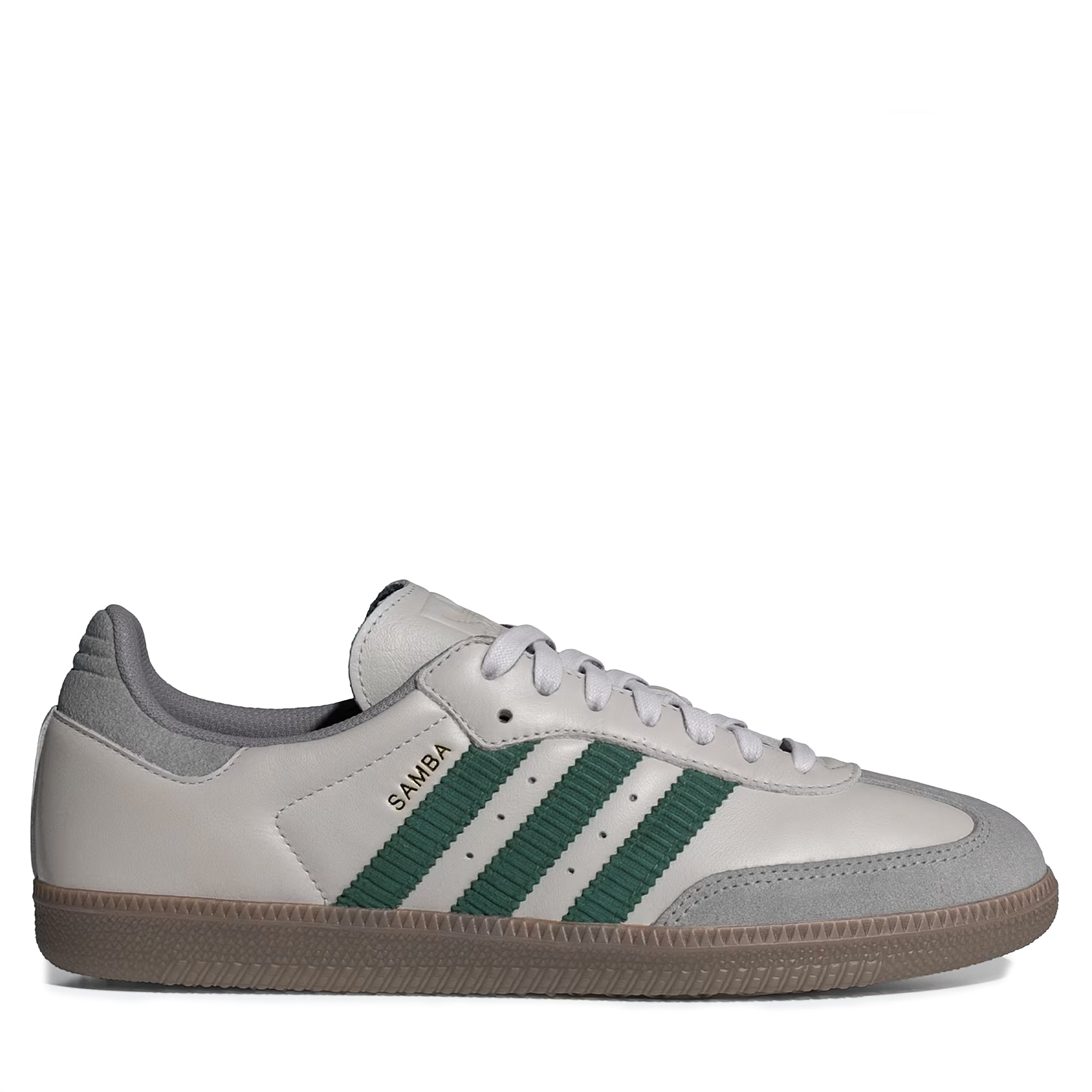 Men´s Adidas Samba OG - Grey One/Collegiate Green – Cool J's Miami