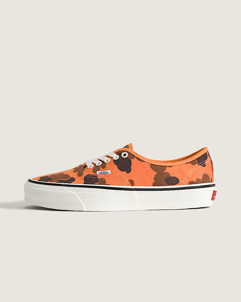 Men's Vans Premium Authentic - Duck Camo Orange
