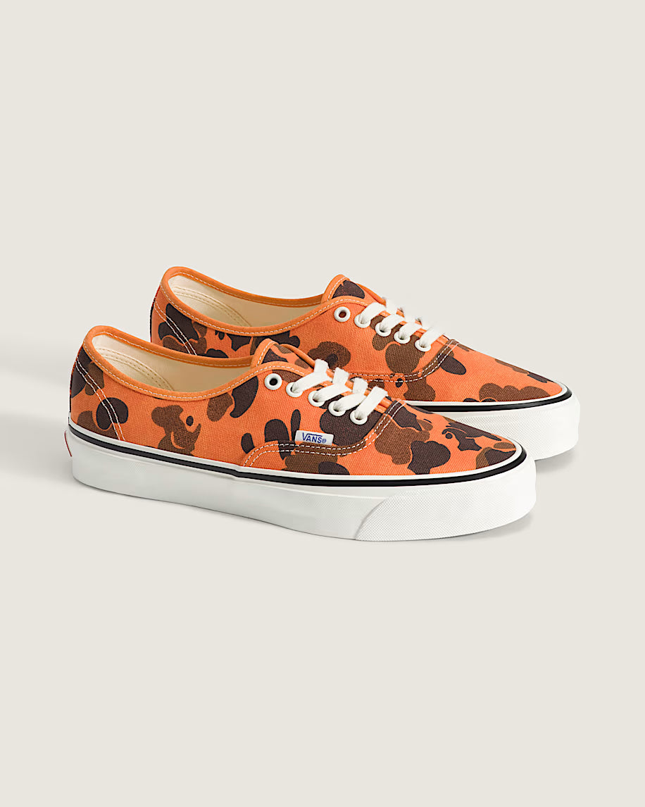 Men's Vans Premium Authentic - Duck Camo Orange