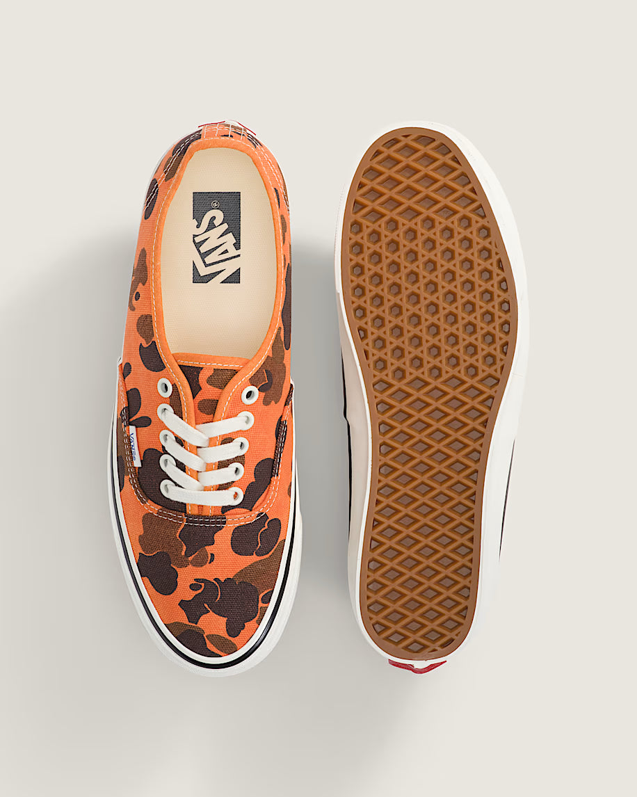 Men's Vans Premium Authentic - Duck Camo Orange