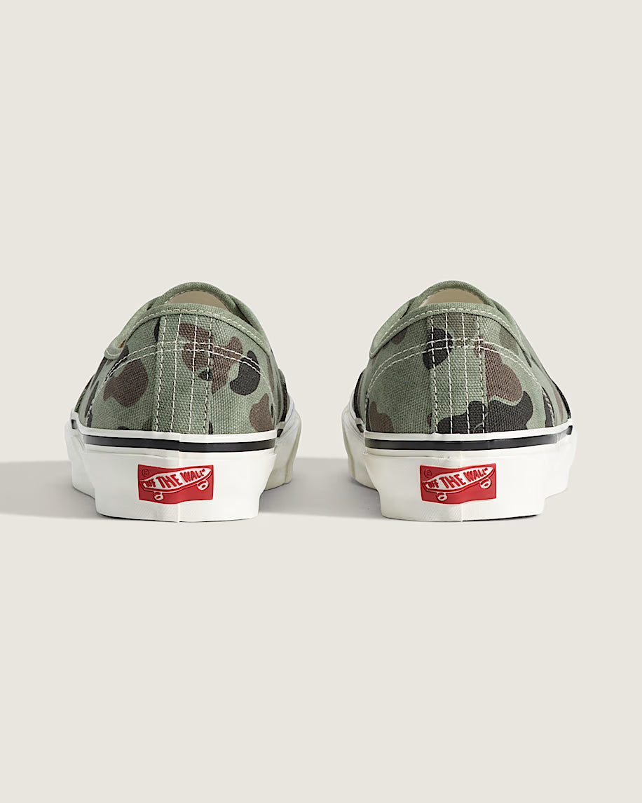 Men's Vans Premium Authentic - Duck Camo Green