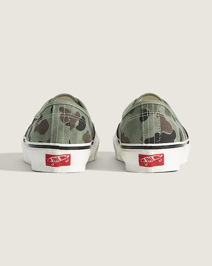 Men's Vans Premium Authentic - Duck Camo Green