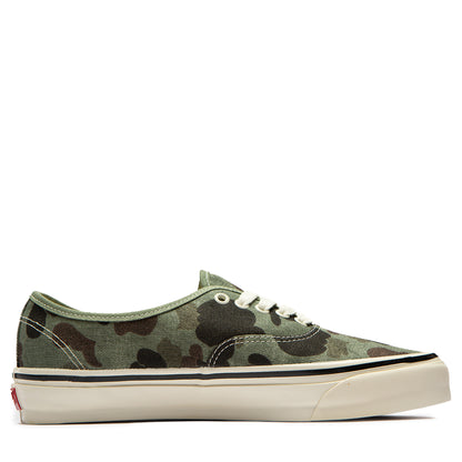 Men's Vans Premium Authentic - Duck Camo Green