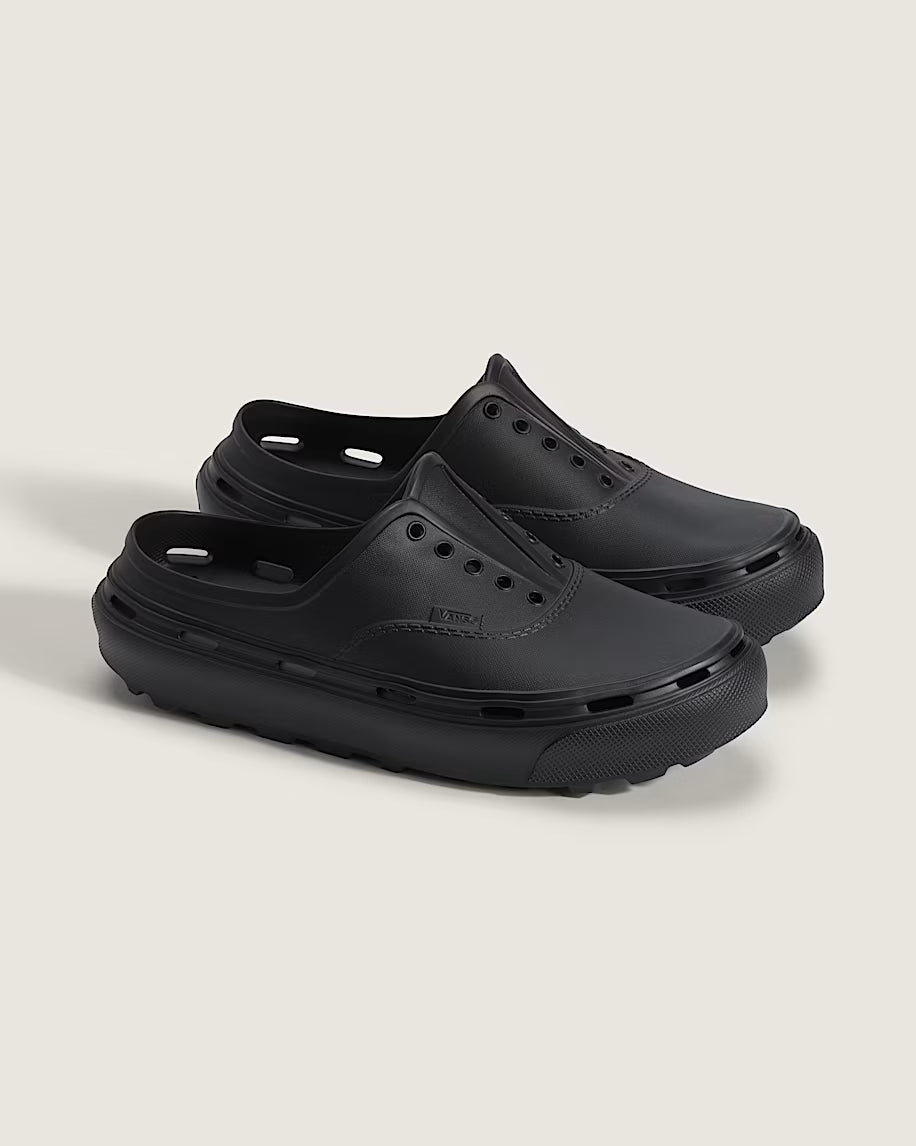 Men's Vans Authentic Foam Mule - Black