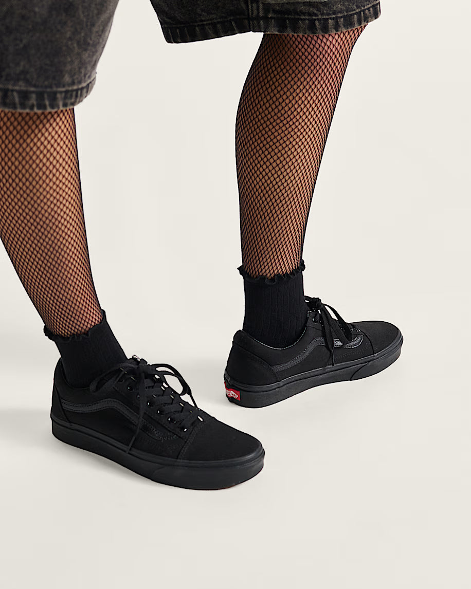 Mens Vans Old Skool Classic Tumble - Black