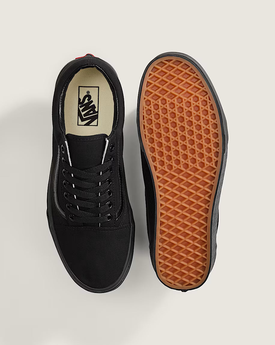 Mens Vans Old Skool Classic Tumble - Black