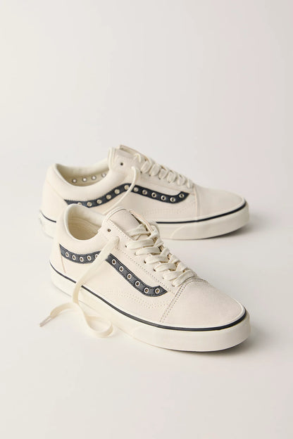 Men's Vans Old Skool Combat - Marshmallow / Black