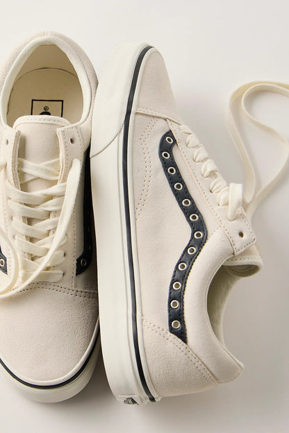 Men's Vans Old Skool Combat - Marshmallow / Black