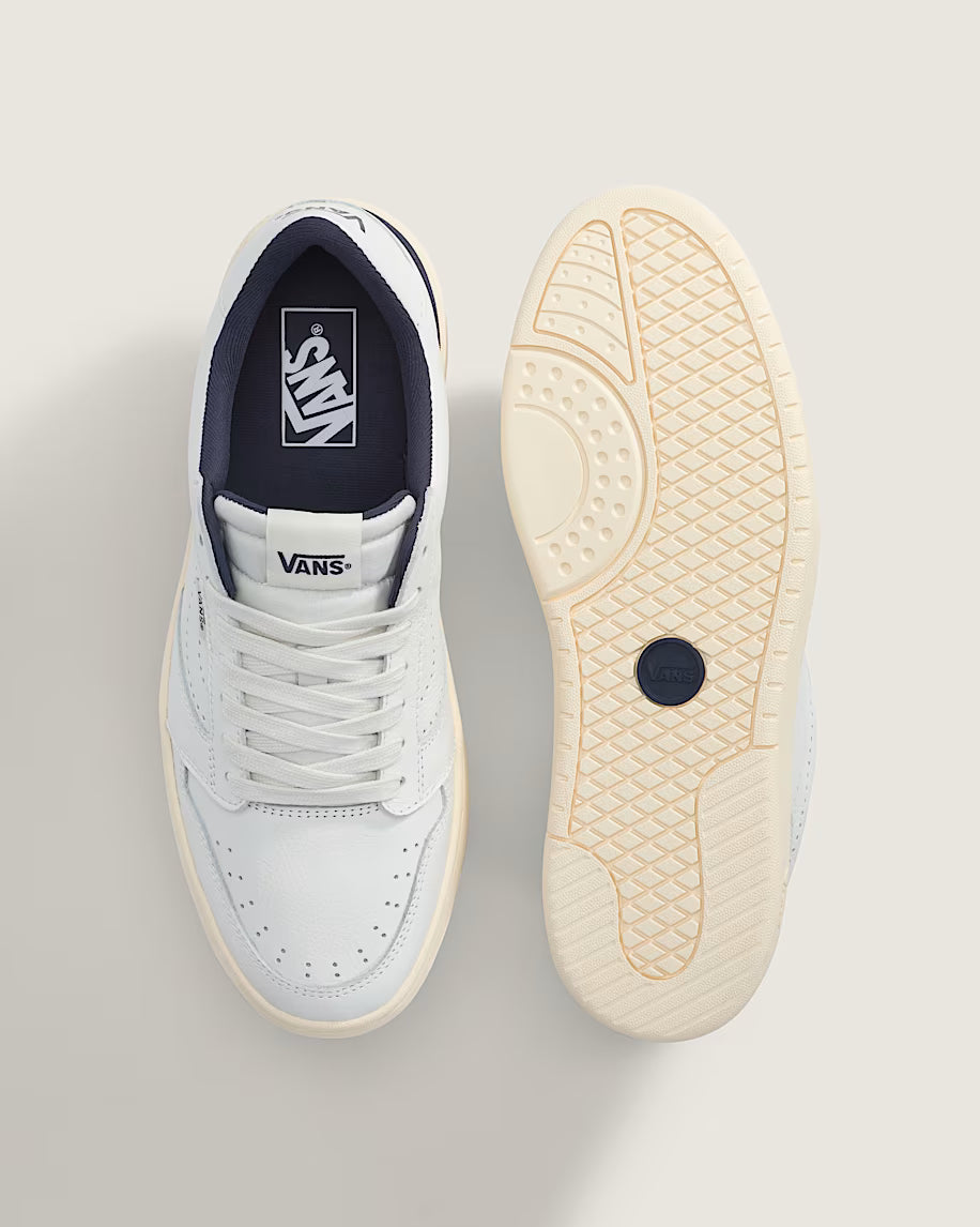 Men's Vans Court Low - White / Navy