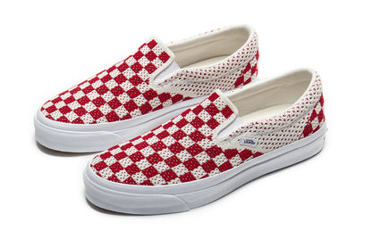 Men's Vans LX Classic Slip - on 98 Checkboard