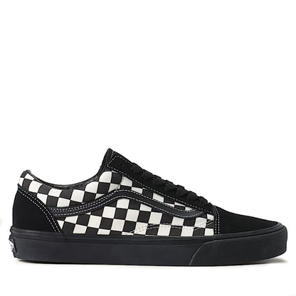 Men's Vans Old Skool Checkerboard - Black / White Black White