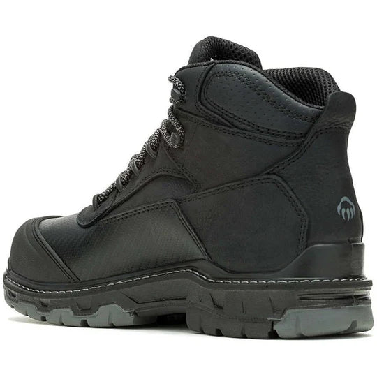 Men's Wolverine Overpass Carbon MAX 6" Boots - Black/Grey