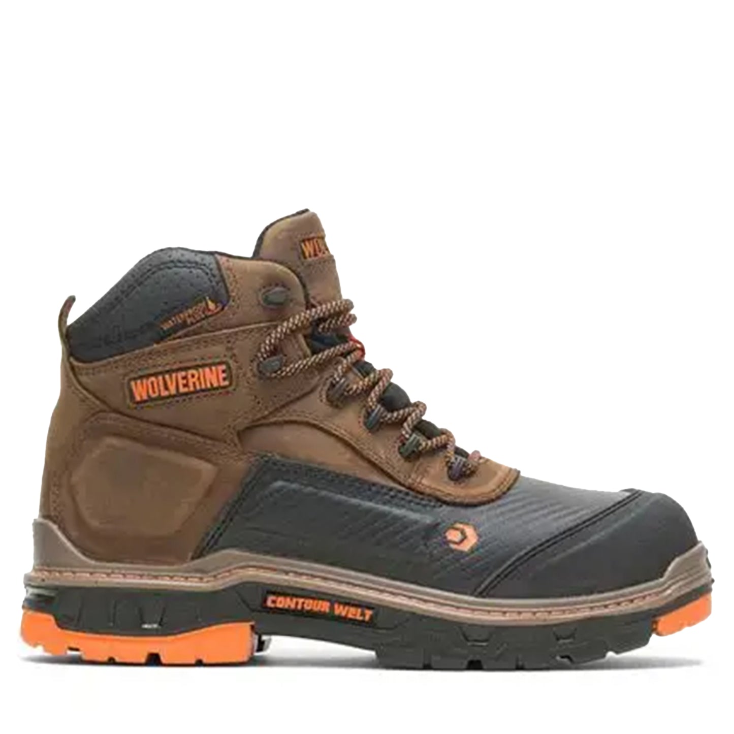 Men's Wolverine Overpass CarbonMAX 6" boots - Brown