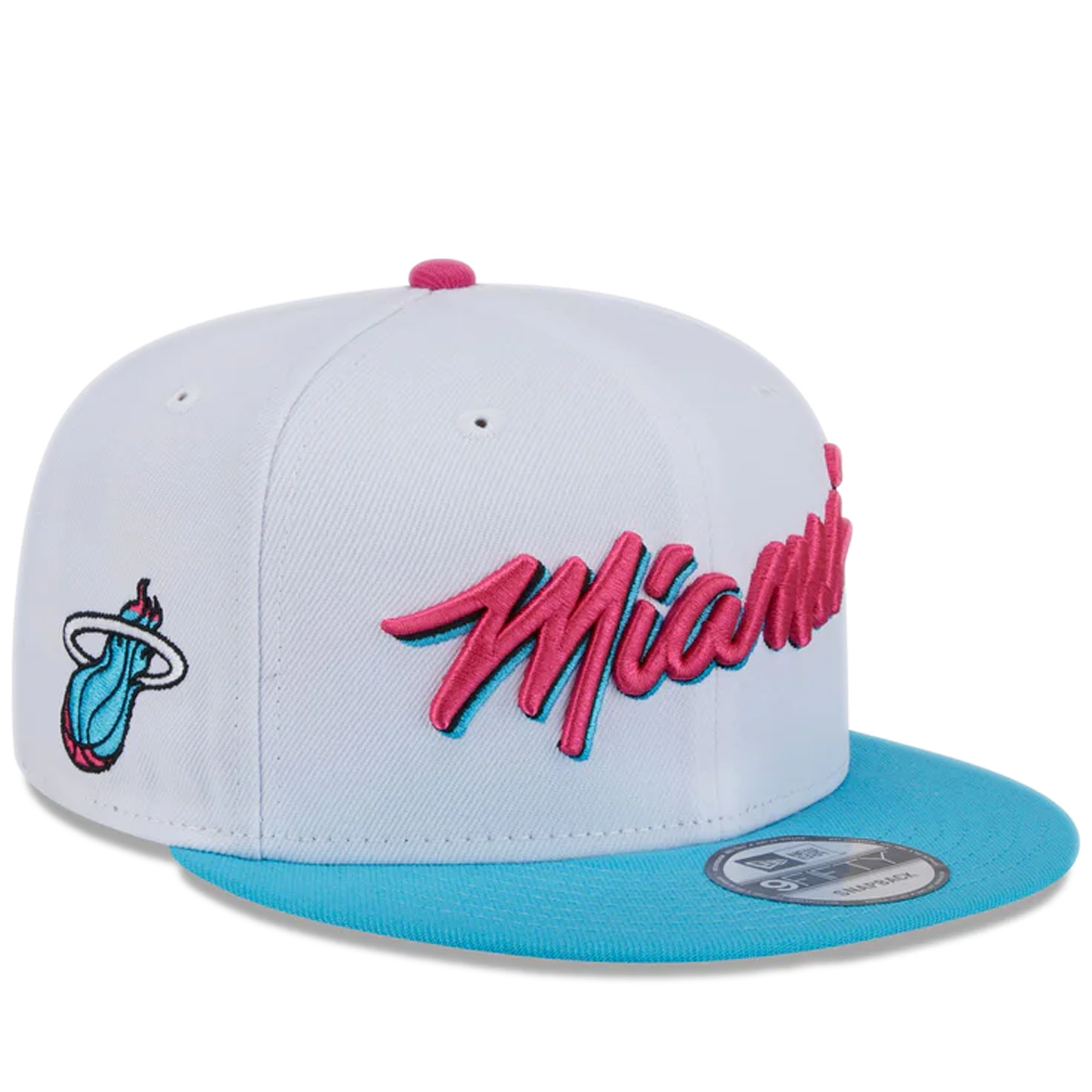 New Era Miami Heat NBA City Edition '24 9FIFTY Snapback - Original Team Colors