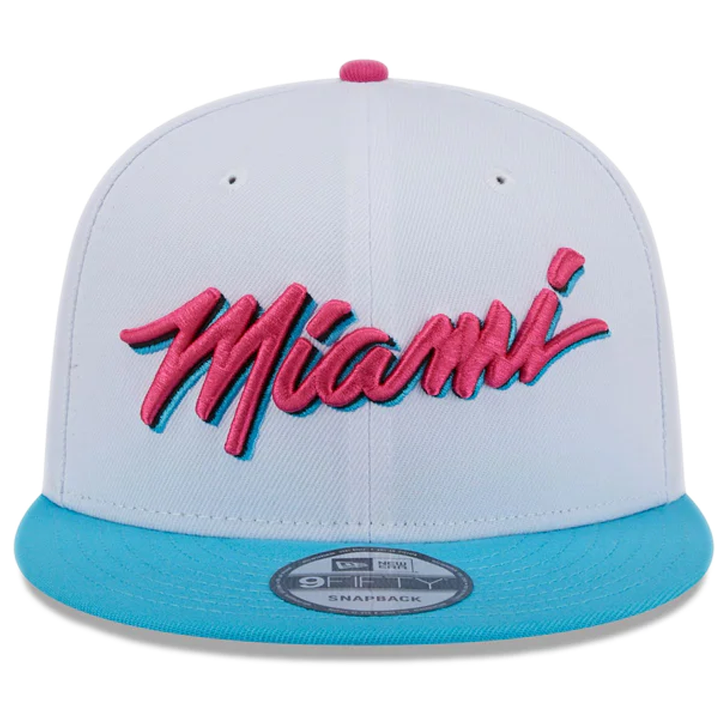 New Era Miami Heat NBA City Edition '24 9FIFTY Snapback - Original Team Colors