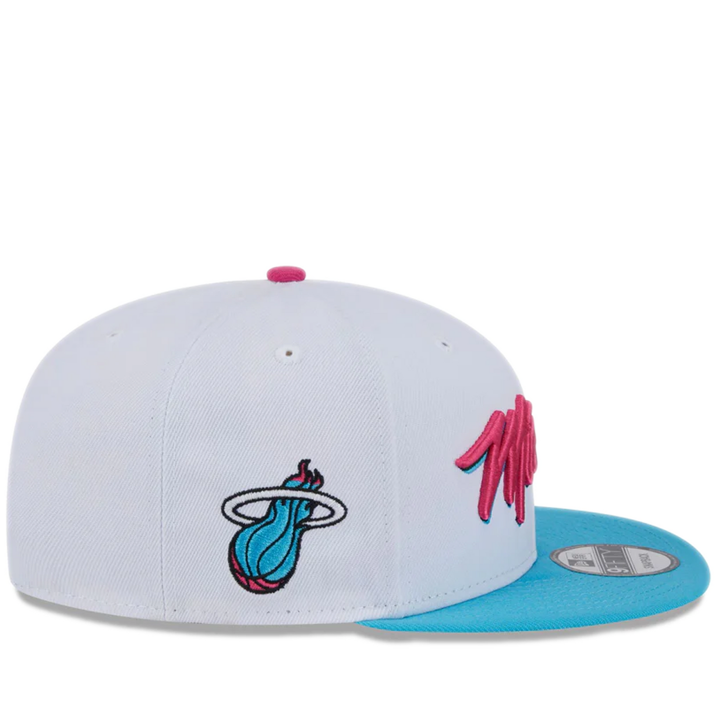 New Era Miami Heat NBA City Edition '24 9FIFTY Snapback - Original Team Colors