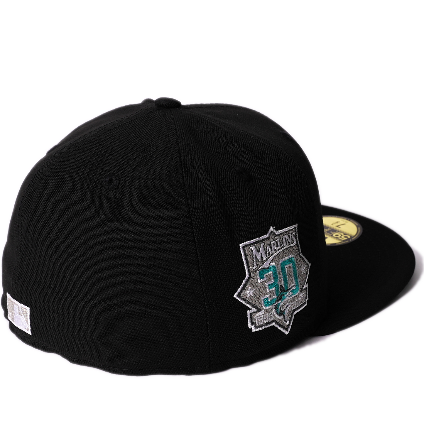 New Era Miami Marlins 59Fifty Fitted Hat - Black