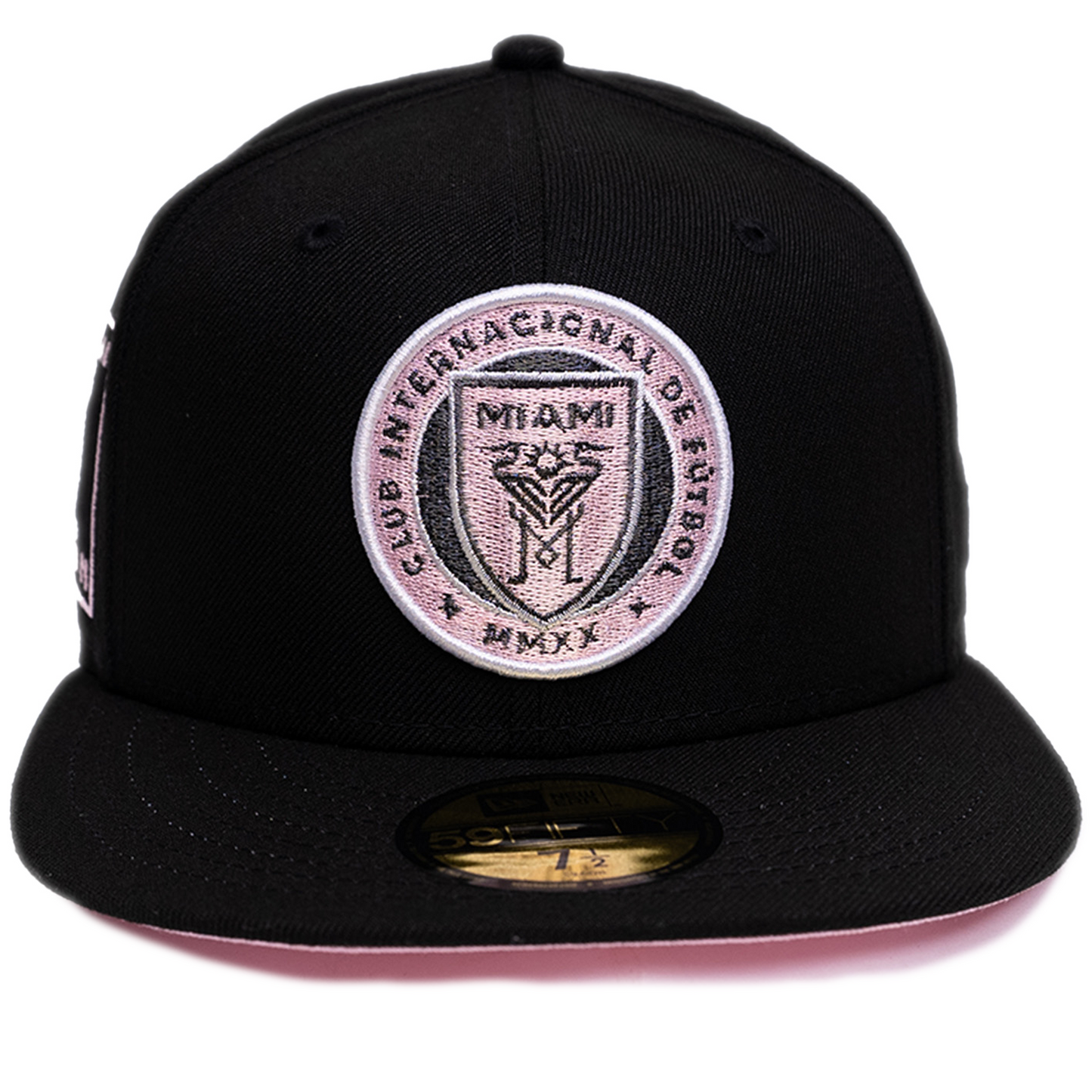 New Era Inter Miami 59Fifty Fitted Hat - Black/ Pink