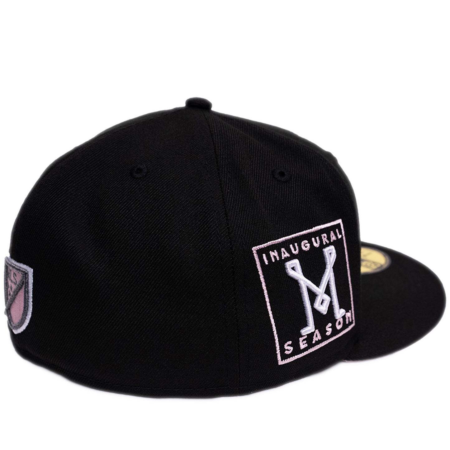 New Era Inter Miami 59Fifty Fitted Hat - Black/ Pink