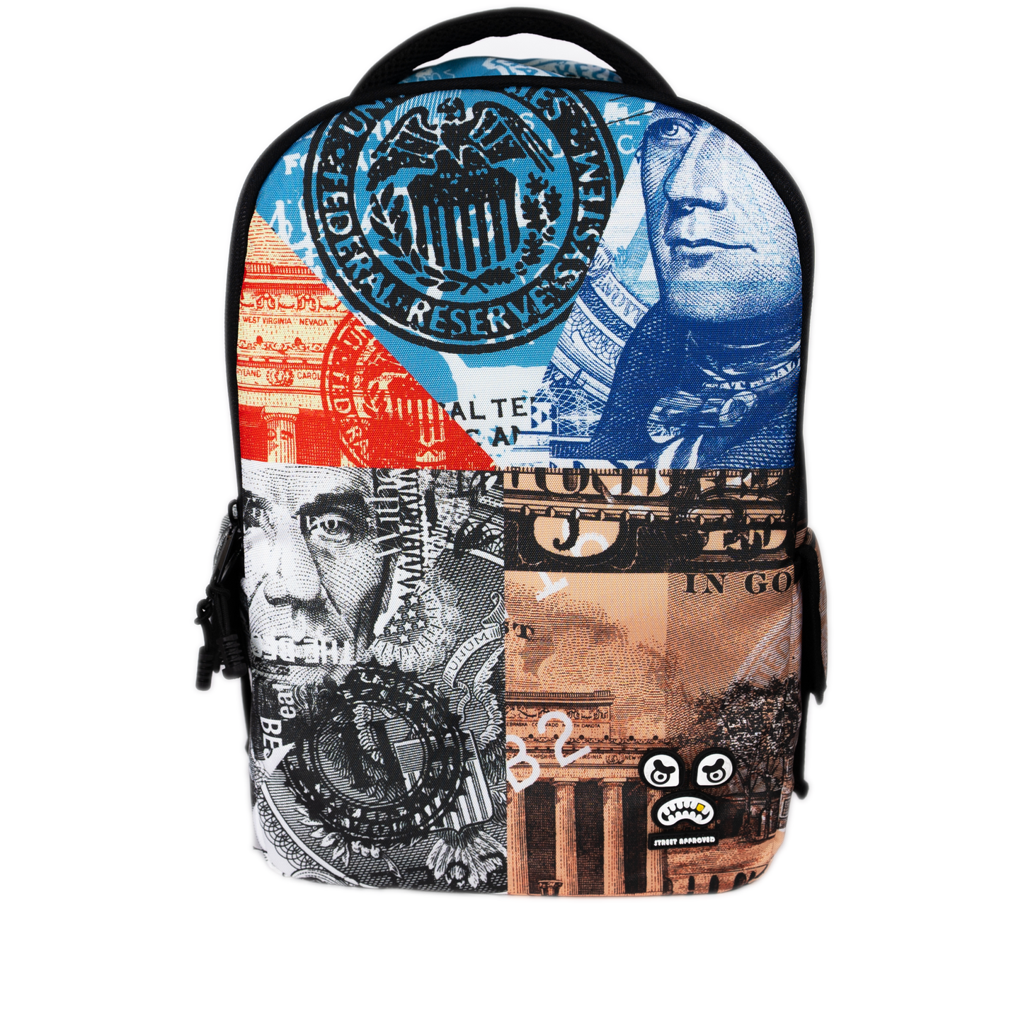 Streetz Iz Watchin Dollar Pattern Backpack -  Multicolor