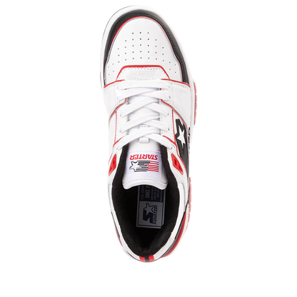 Men's Starter Fast Break Low - White/ Red/ Black