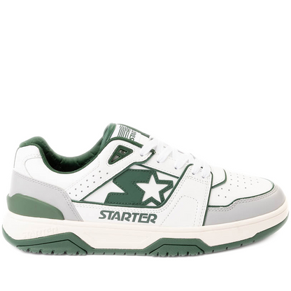 Men's Starter Fast Break Low - White/ Green/ Grey