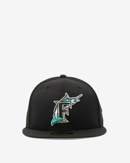 New Era Miami Marlins 59FIFTY Fitted Hat - Black