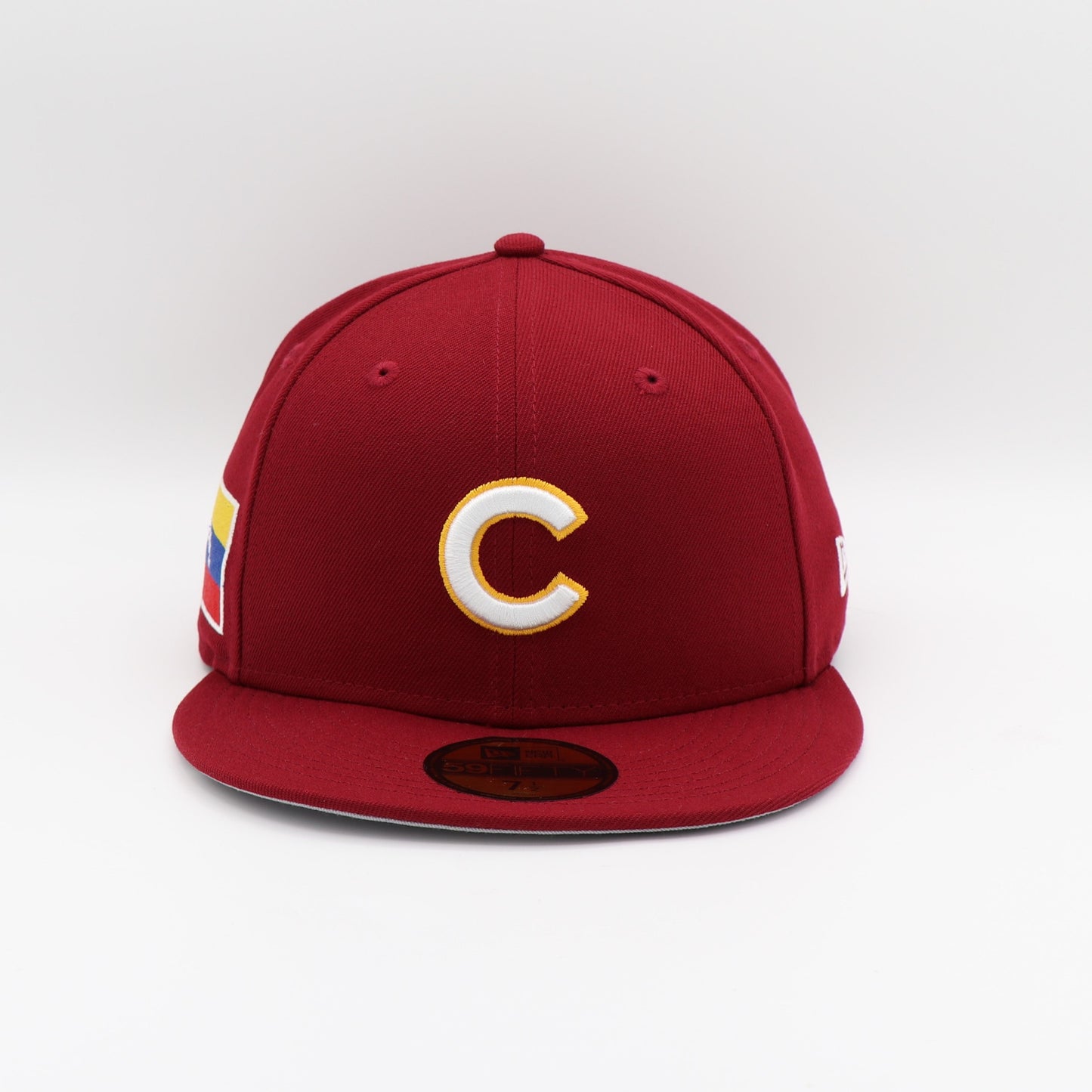 New Era 59Fifty Chicago Cubs "Venezuela Flag" Patch Hat - Cardinal