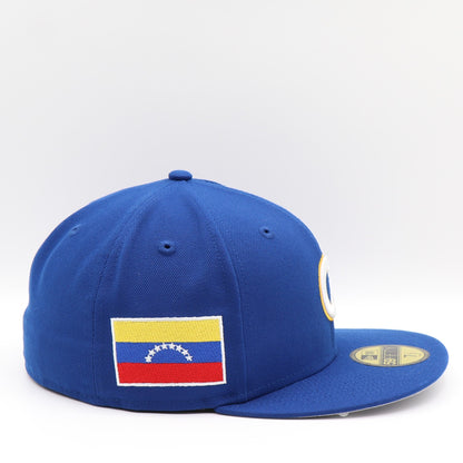 New Era 59Ffity Chicago Cubs "Venezuela Flag" Patch Hat - Royal Blue / White