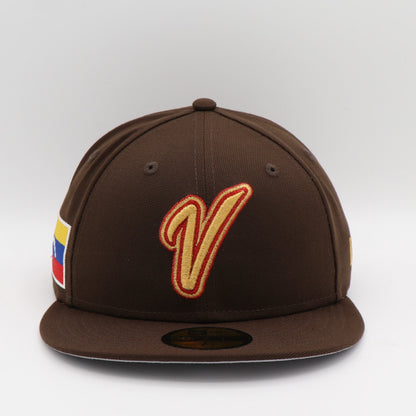 New Era 59FIFTY Venezuela 2026 World Baseball Classic - Walnut