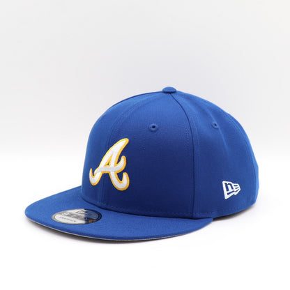 New Era 9Fifty Atlanta Braves "Venezuela Flag" Side Patch - Royal Blue / White