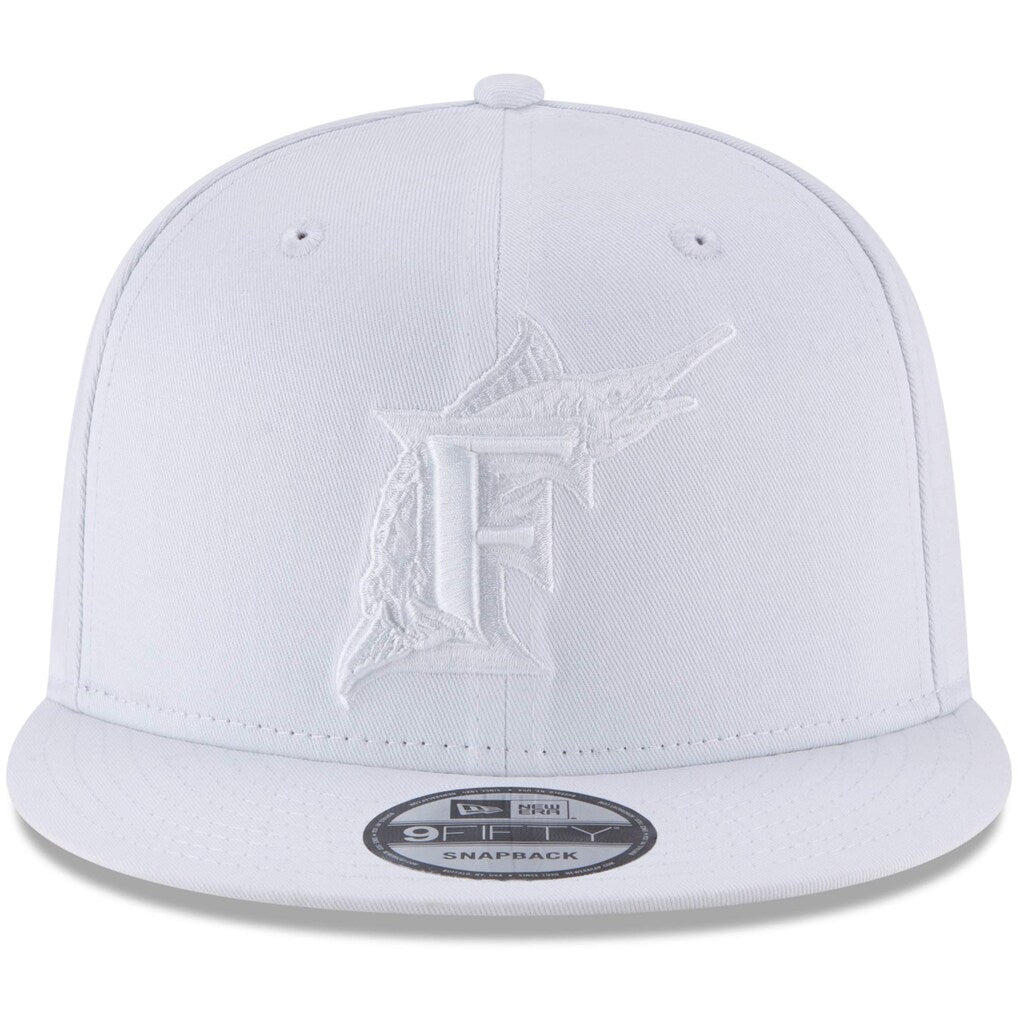 New Era 9Fifty Florida Marlins Hat - White