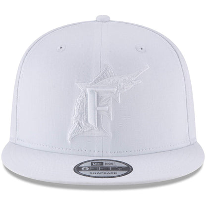 New Era 9Fifty Florida Marlins Hat - White