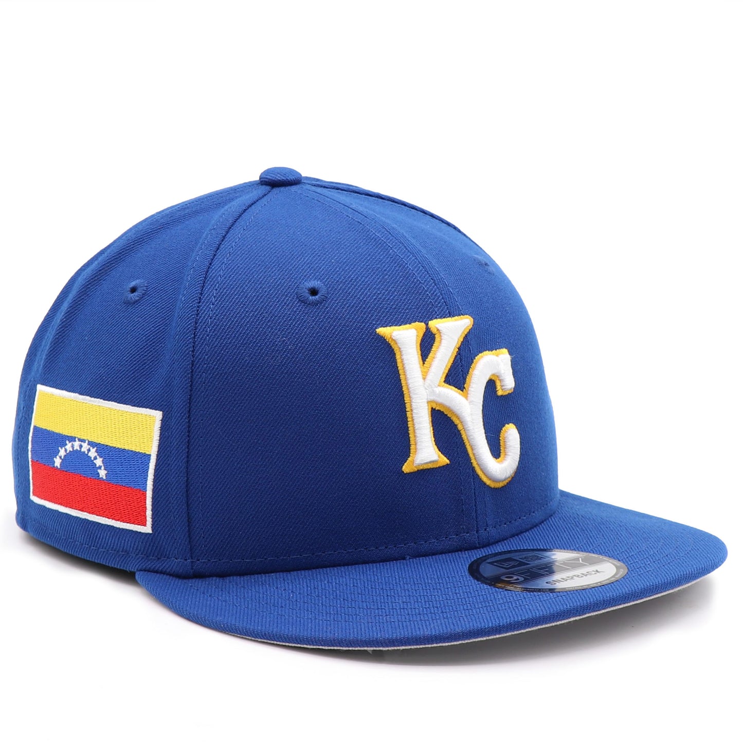 New Era 9Fifty Kansas City Royals "Venezuela Flag" Patch Hat - Royal Blue/White