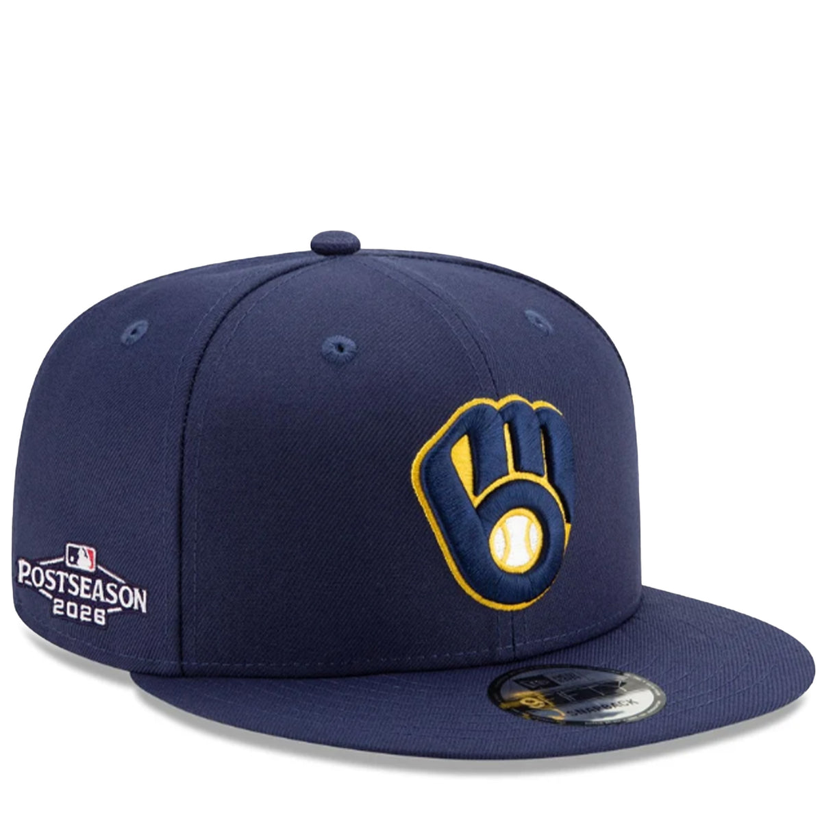 New Era 950 Milwaukee Brewers Postseason 2026 Sideline - Navy Navy