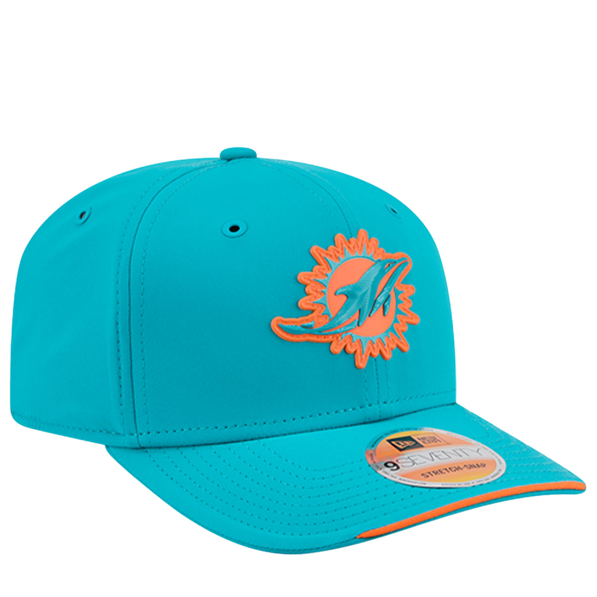 New Era 970 Dolphins Sideline 2026 -  Aqua/Orange