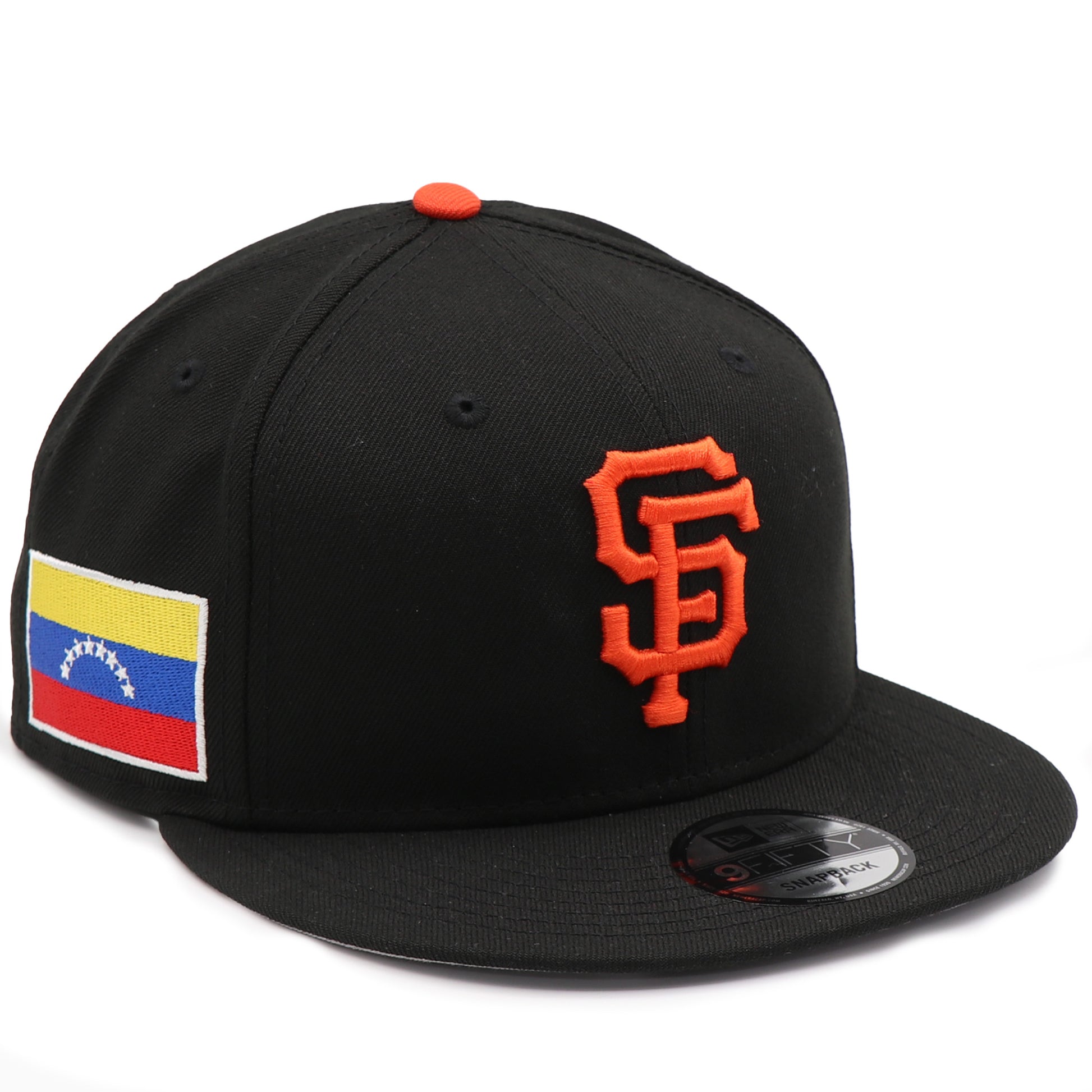 New Era 9Fifty San Francisco Giants "Venezuela Flag" Side Patch - Black
