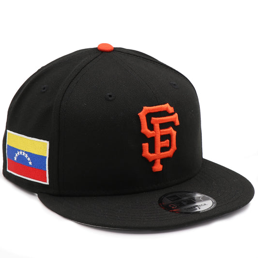 New Era 9Fifty San Francisco Giants "Venezuela Flag" Side Patch - Black