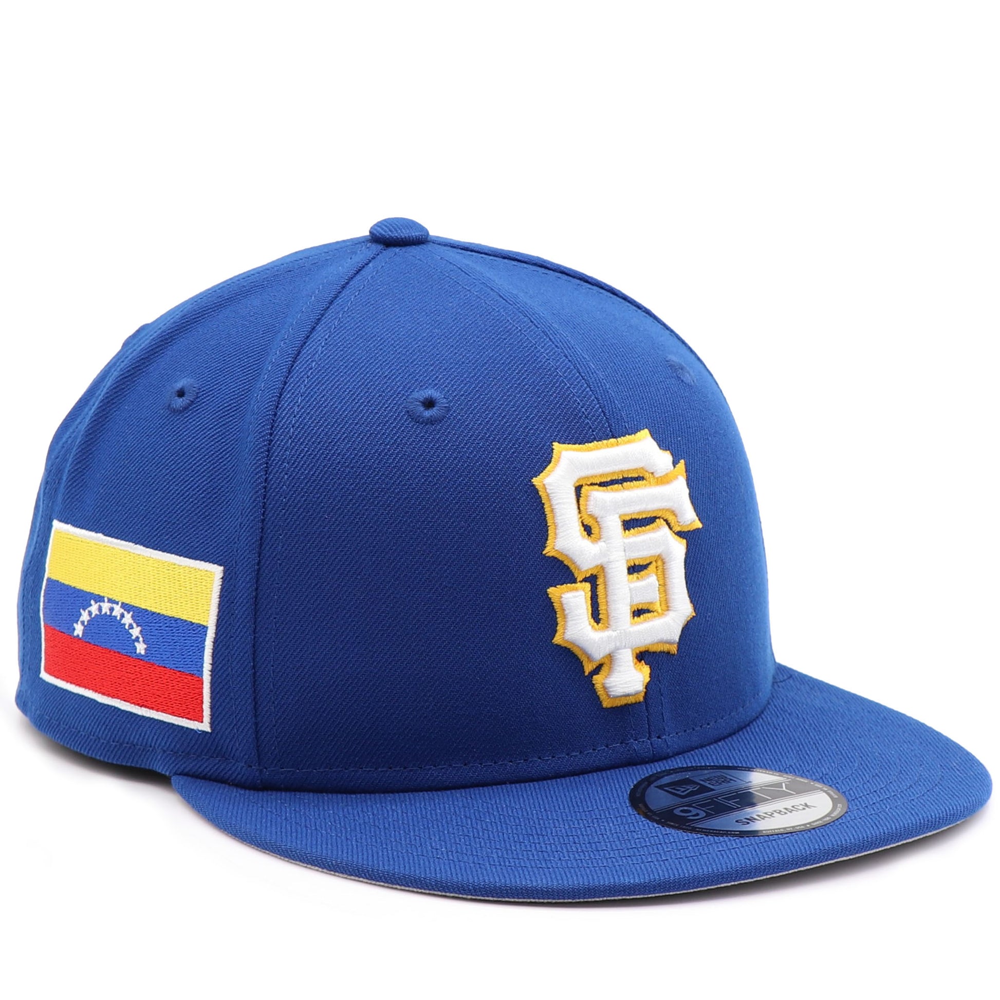 New Era 9Fifty San Francisco Giants "Venezuela Flag" Side Patch - Royal Blue / White