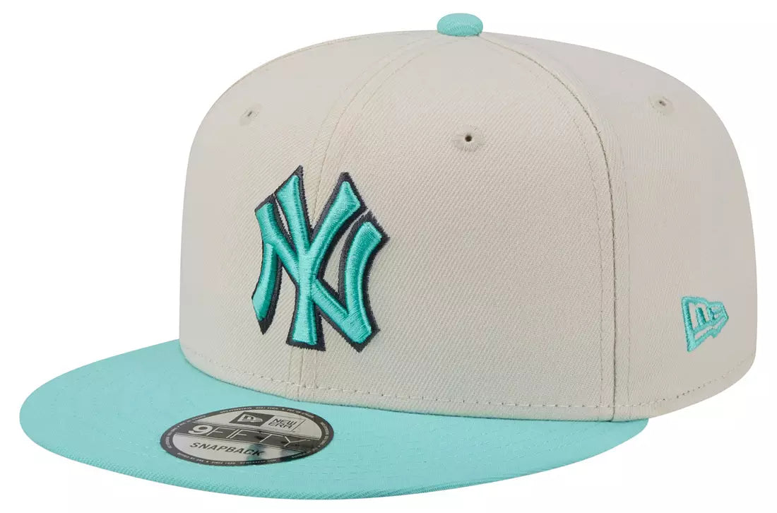 New Era New York Yankees 9FIFTY - Cream/Light Blue