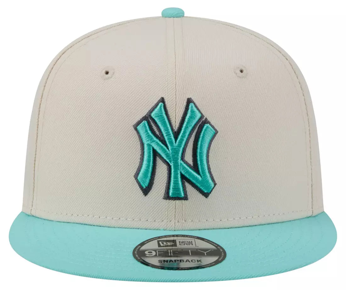 New Era New York Yankees 9FIFTY - Cream/Light Blue