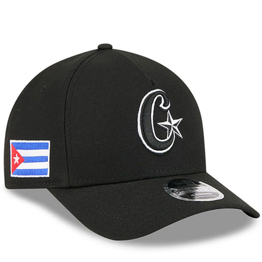 New Era Cuba World Baseball Classic 9FORTY Black White OSFM