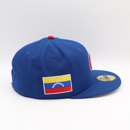 New Era 59Ffity Chicago Cubs "Venezuela Flag" Patch Hat - Royal Blue